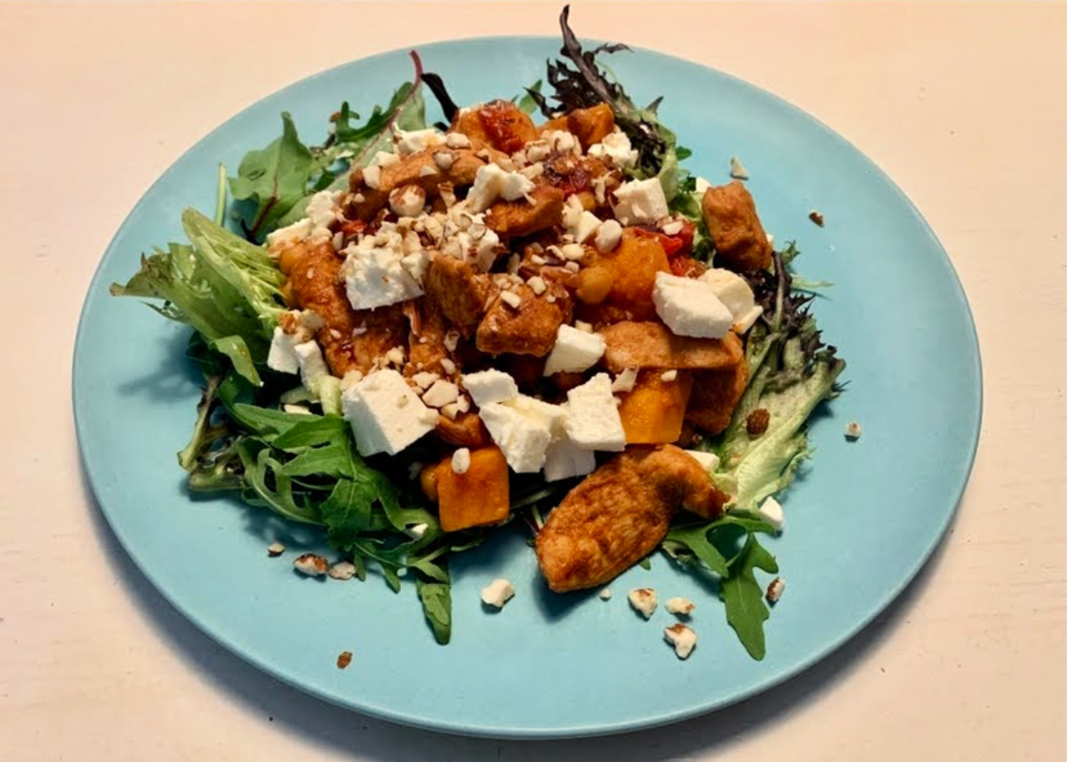 Harissa kikkererwten stoofpotje met gebakken wraps Aan tafel allemaal