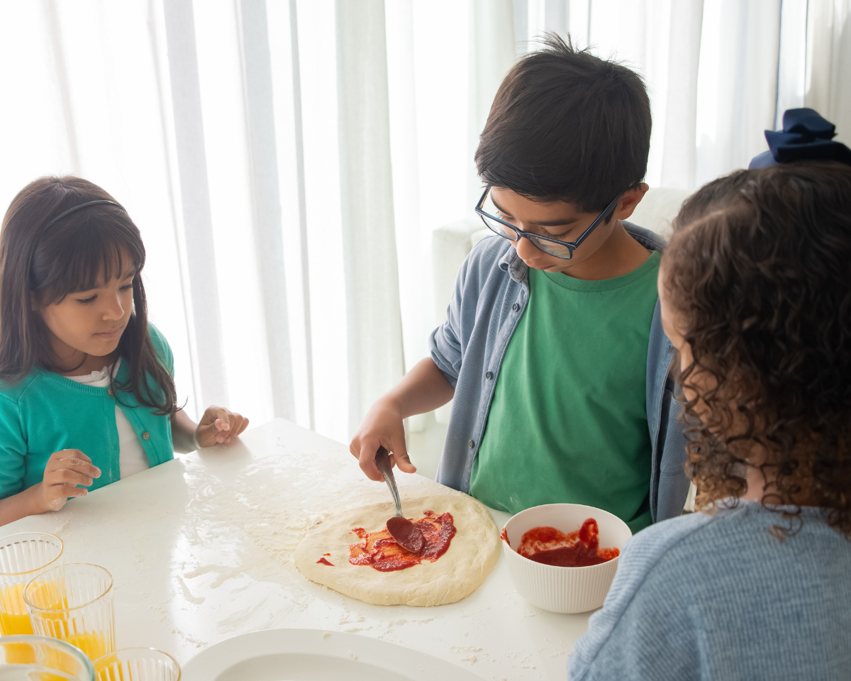  Hoofdgerecht Mini Pizza's Party.