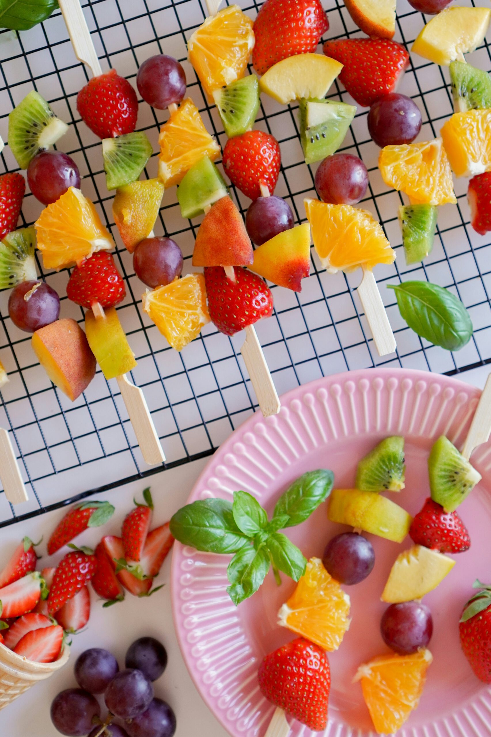 fruit skewers